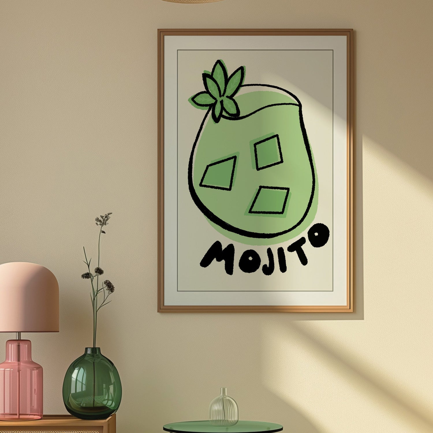 Mojito Cocktail Print
