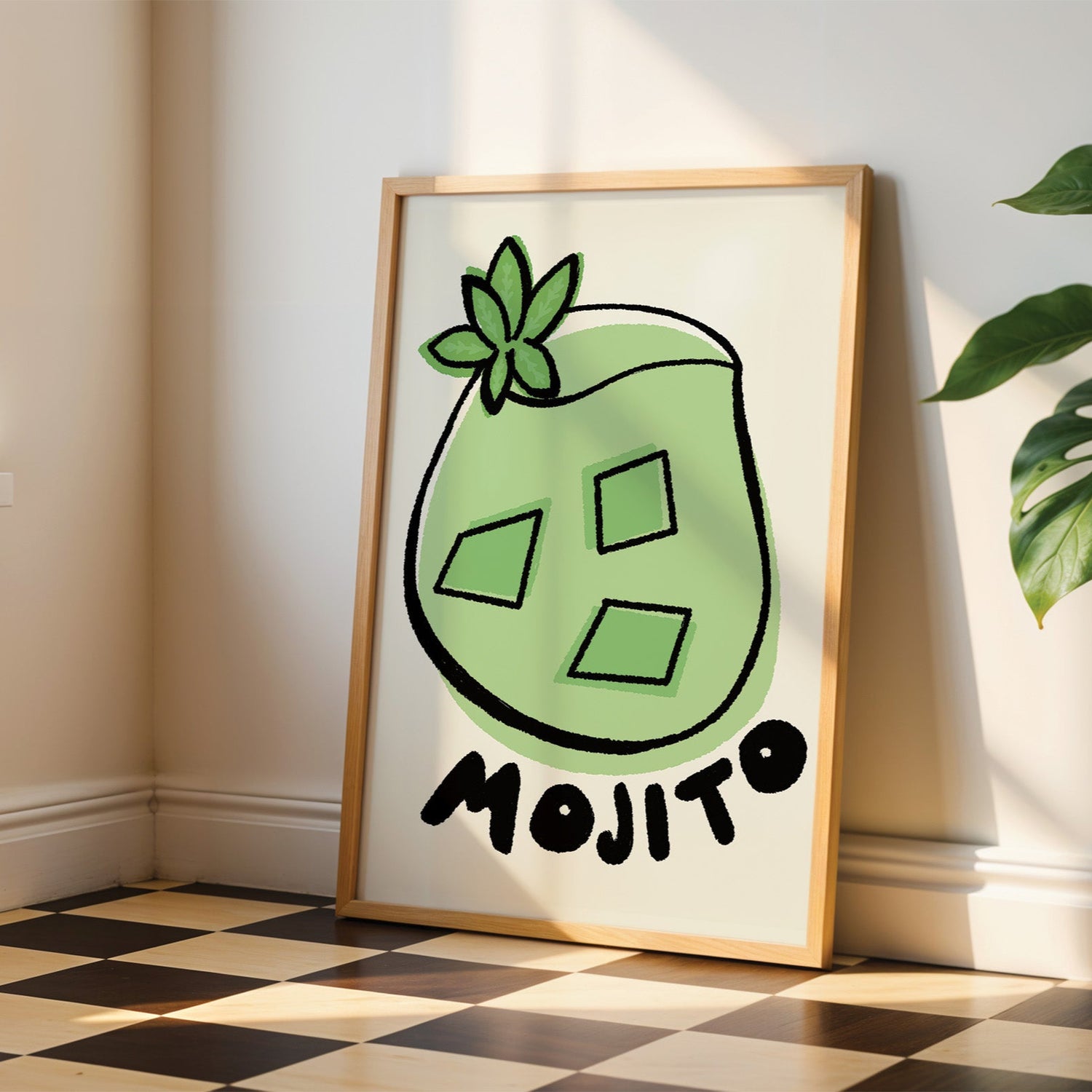 Mojito Cocktail Print
