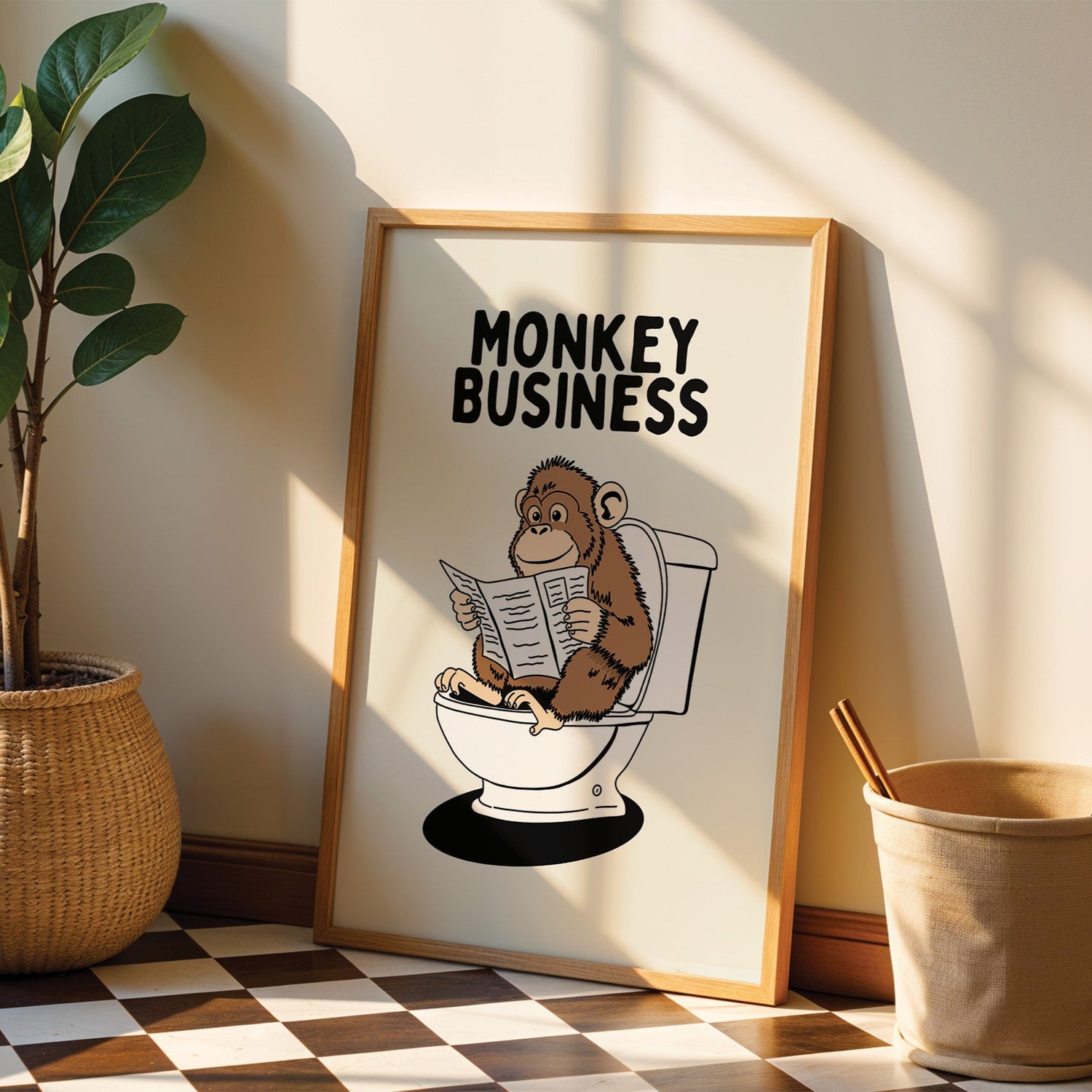Monkey Business Print