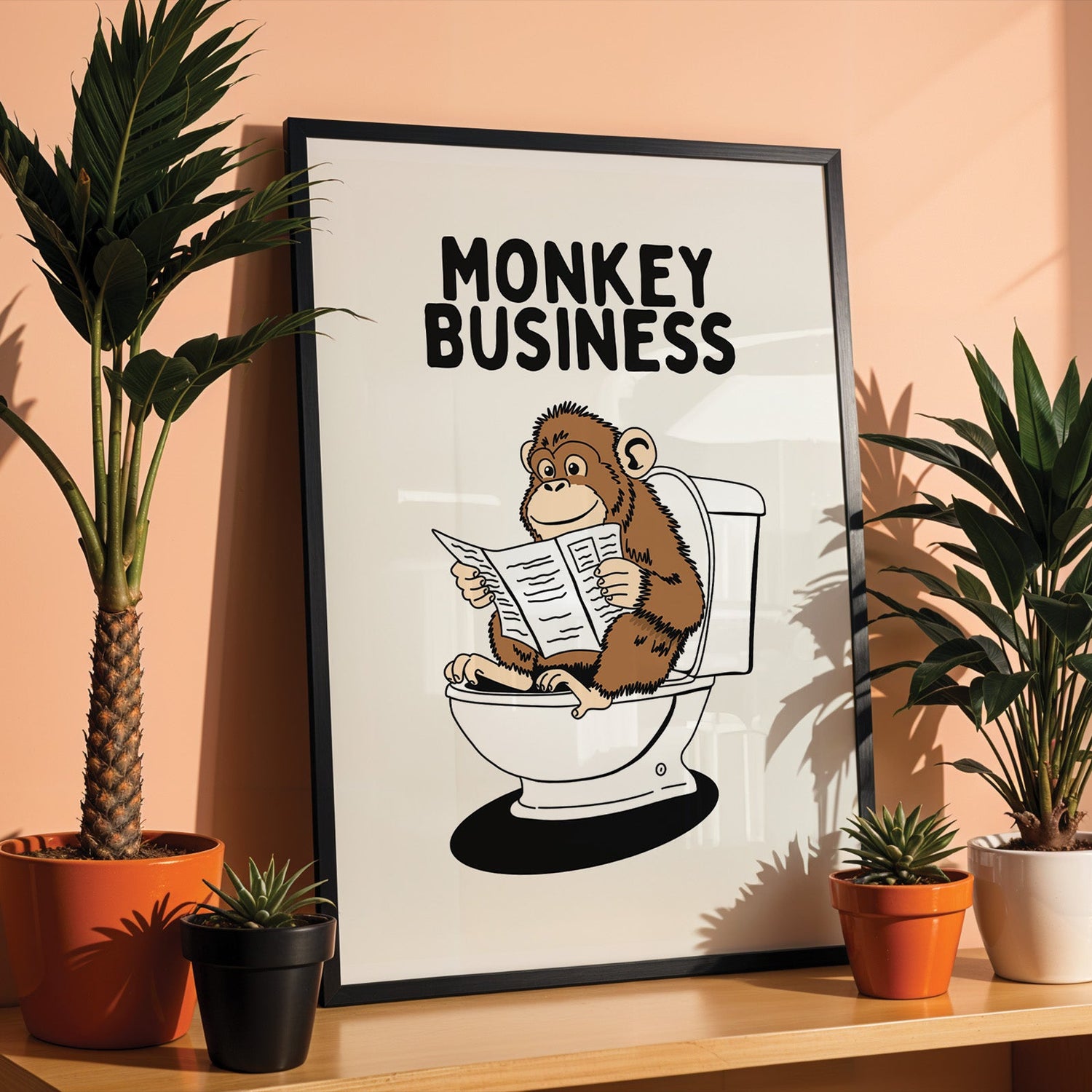 Monkey Business Print