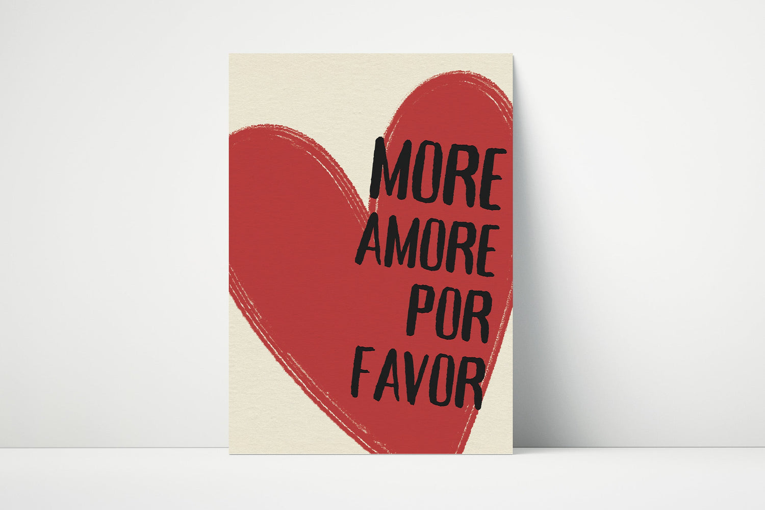 More Amore Por Favor Print