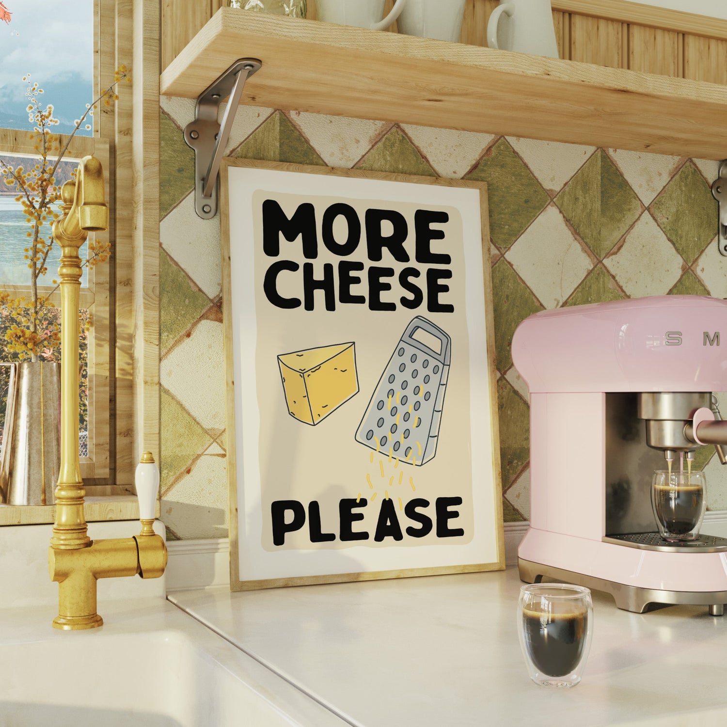 More Cheese Please Print