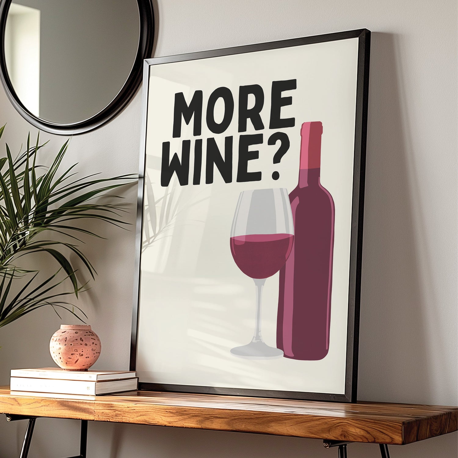 More Wine Print