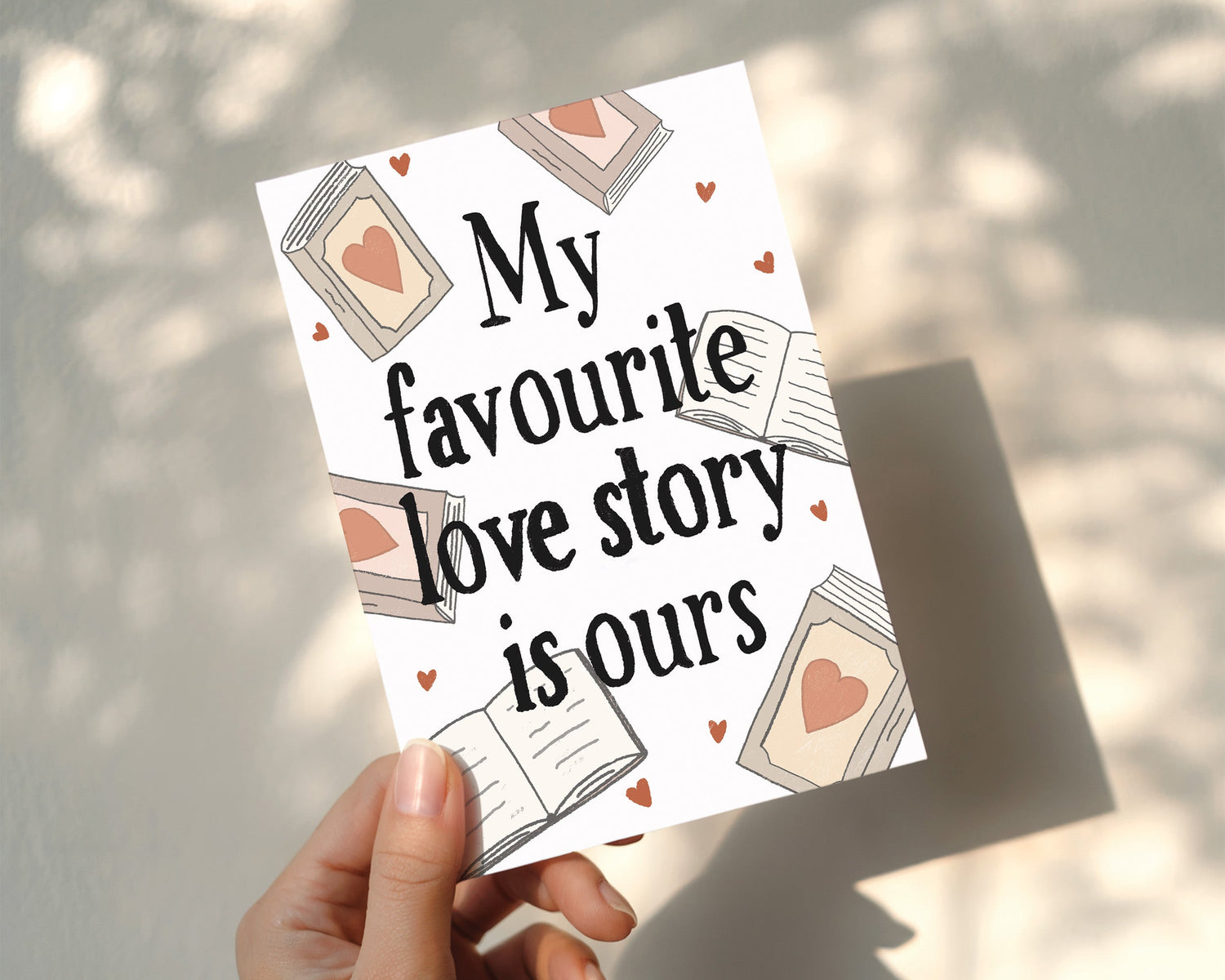My Favourite Love Story Card