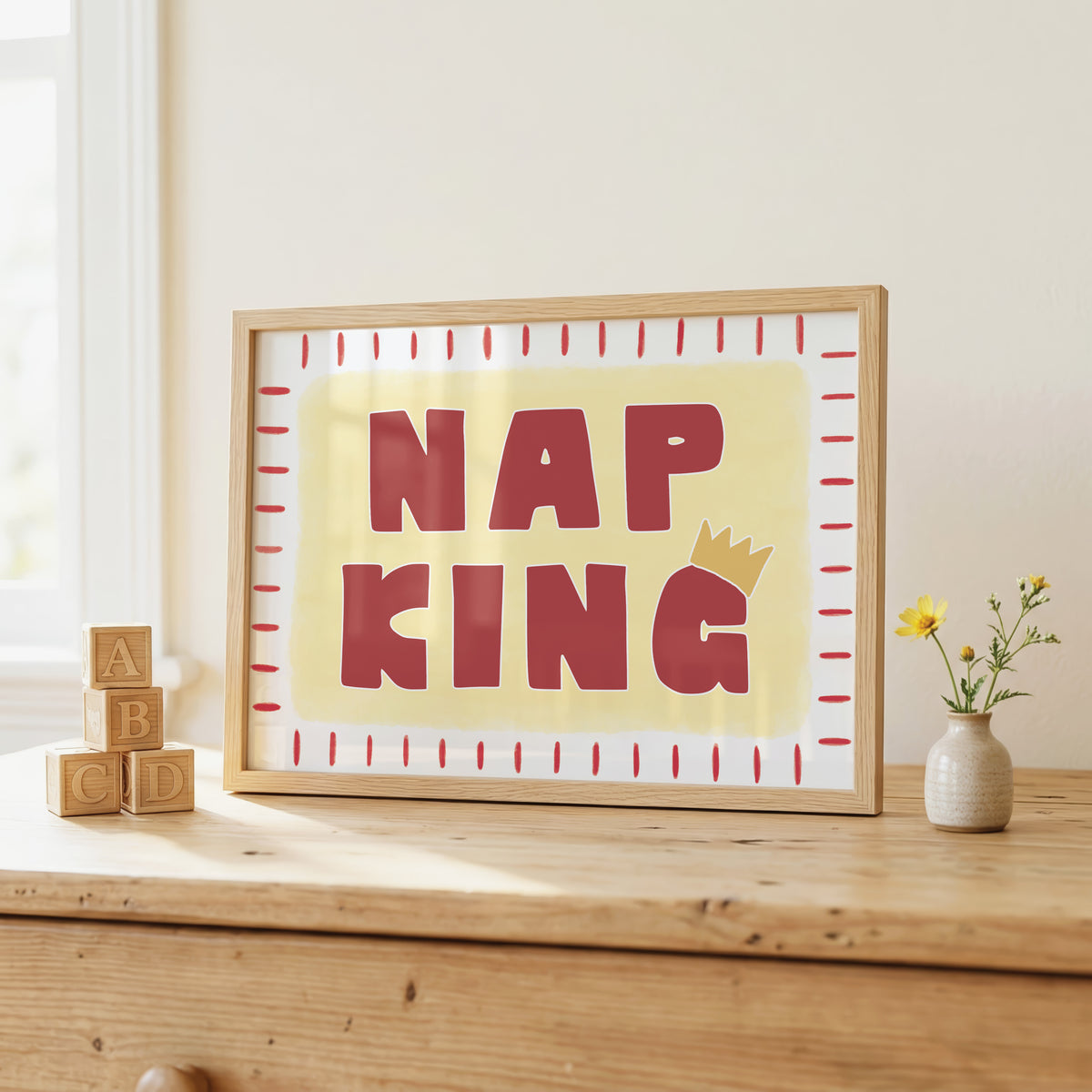 Nap King Print