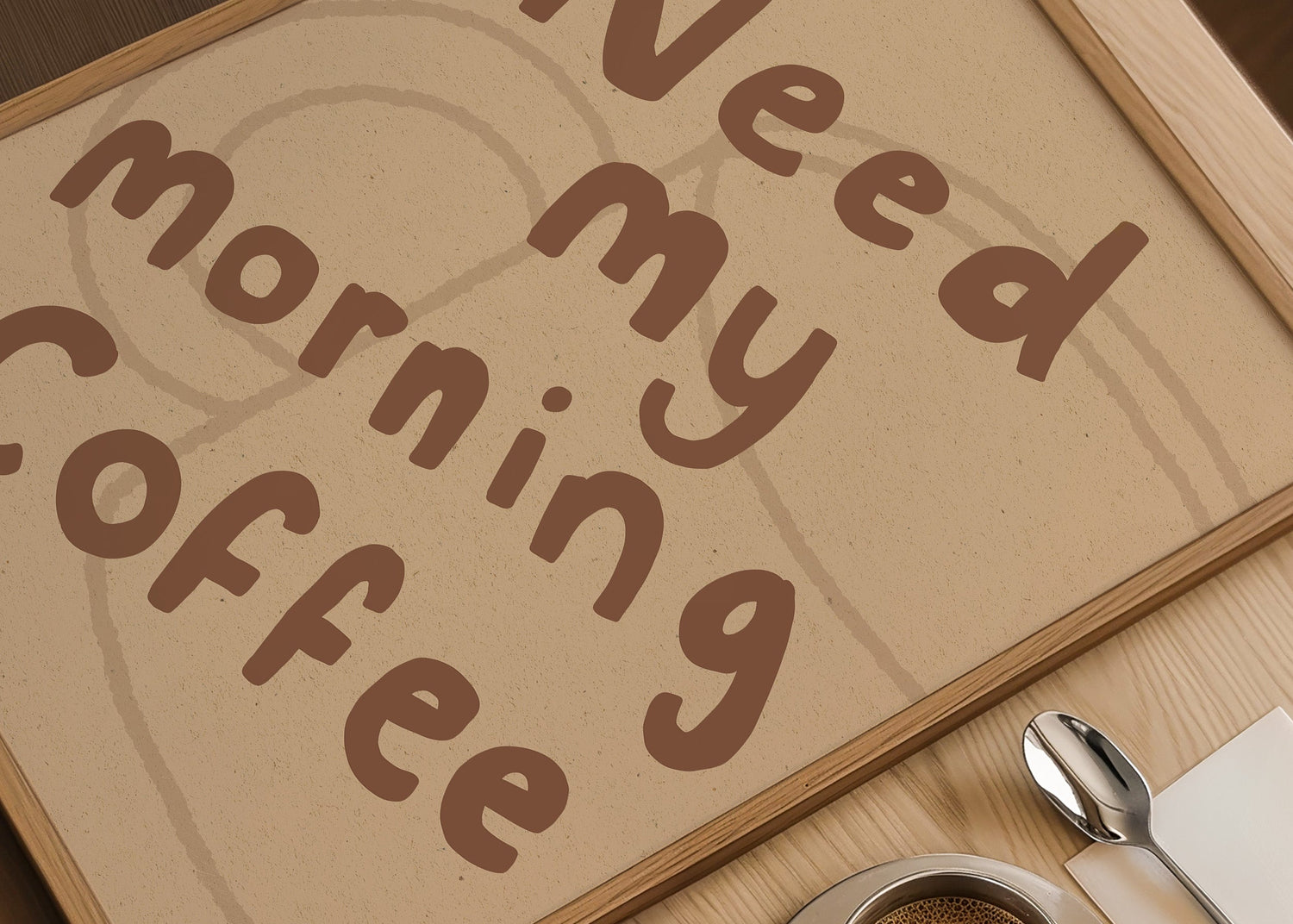 Need My Morning Coffee Print