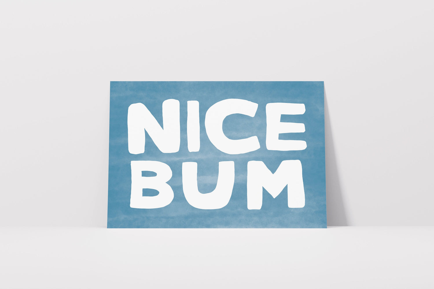 Nice Bum Print
