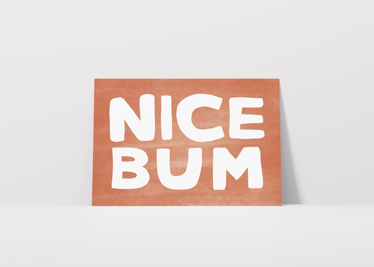 Nice Bum Print