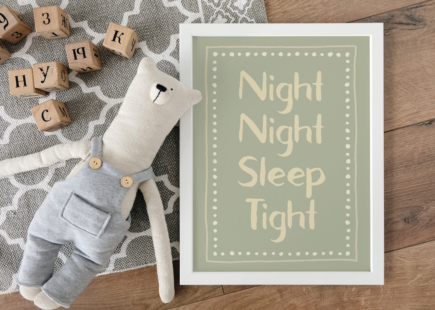 Night Night Sleep Tight Print