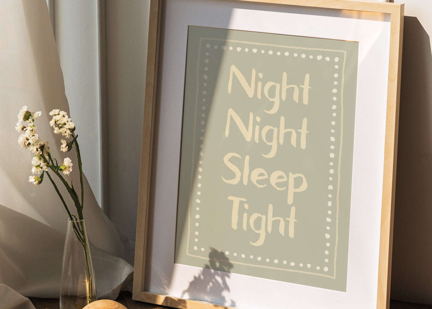 Night Night Sleep Tight Print