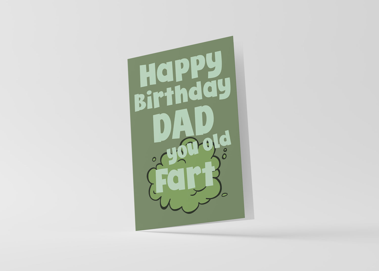 Happy Birthday You Old Fart Card