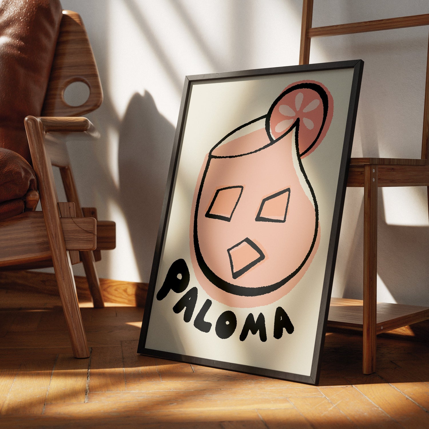 Paloma Cocktail Print