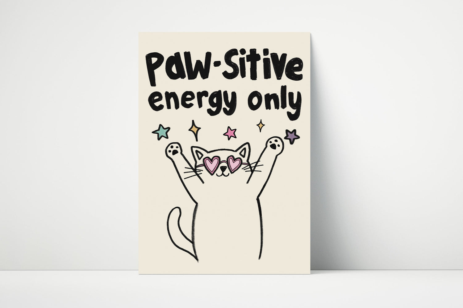 Pawsitive Energy Only Print
