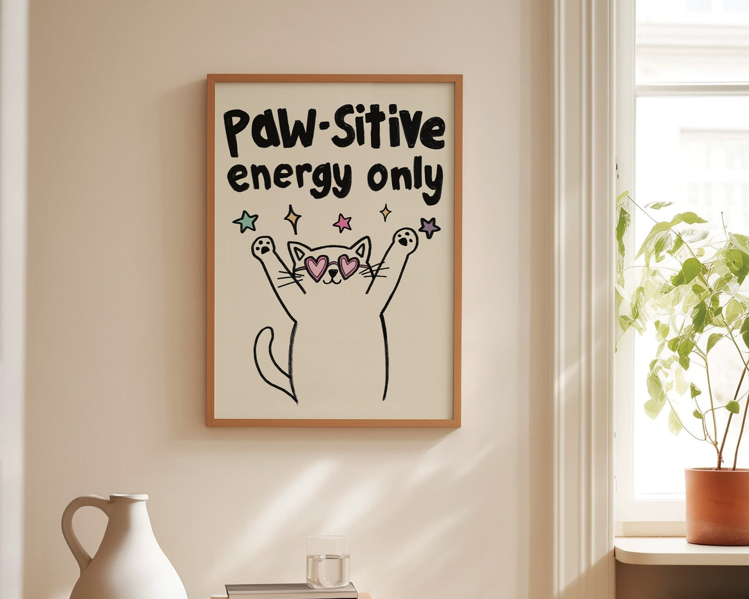 Pawsitive Energy Only Print