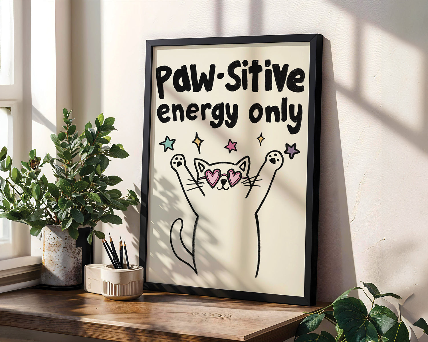 Pawsitive Energy Only Print