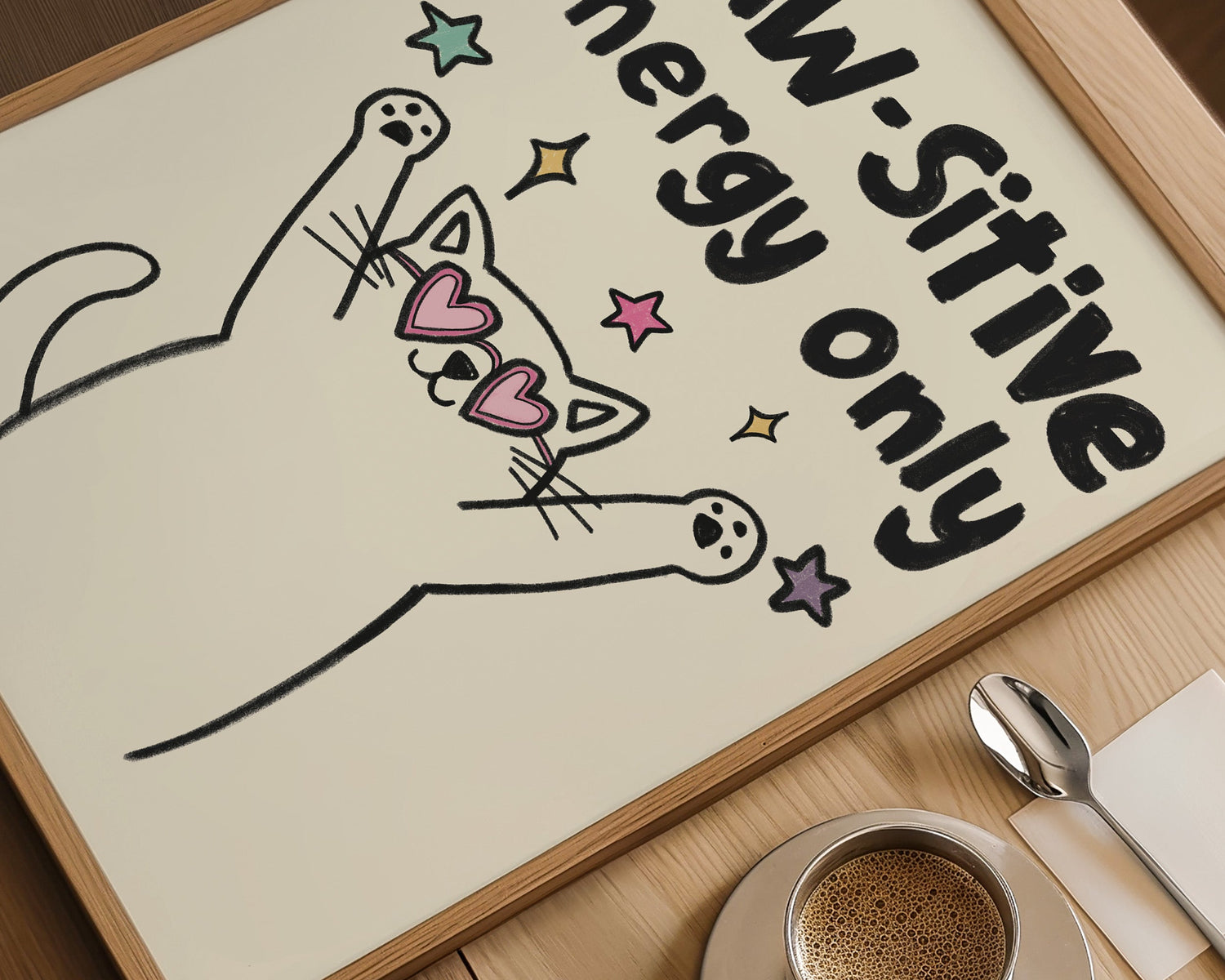 Pawsitive Energy Only Print