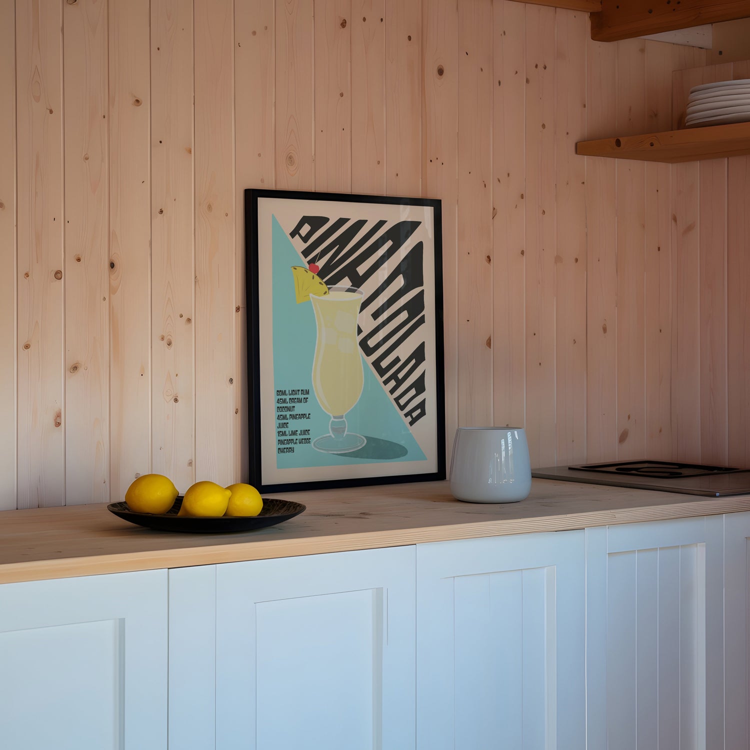 Pina Colada Cocktail Print