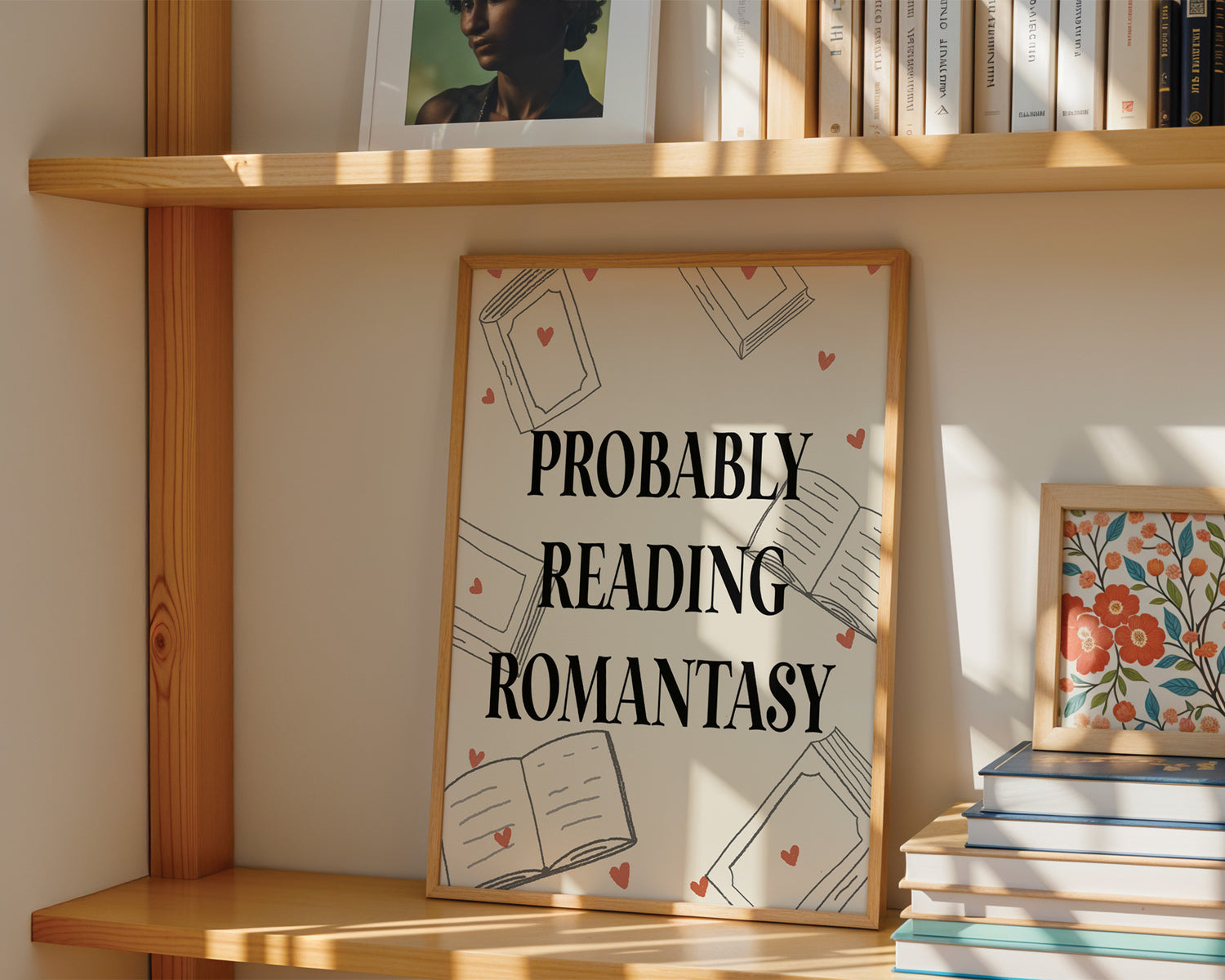 Probably Reading Romantasy Print