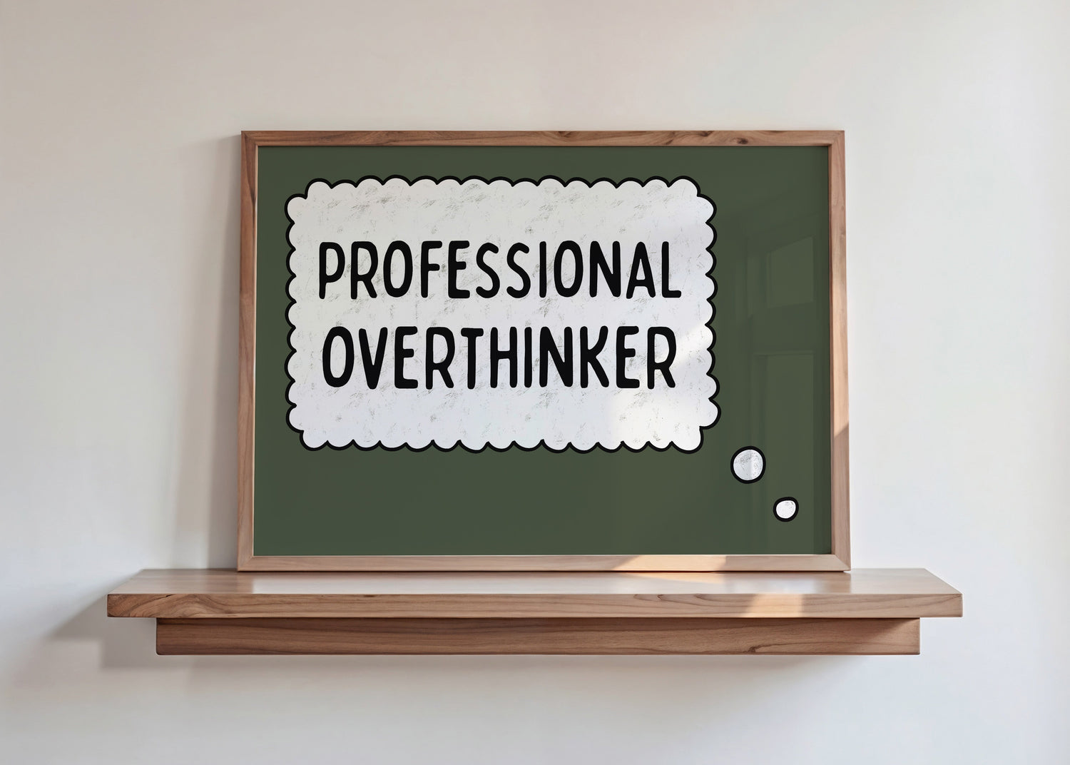 Professional Overthinker Print