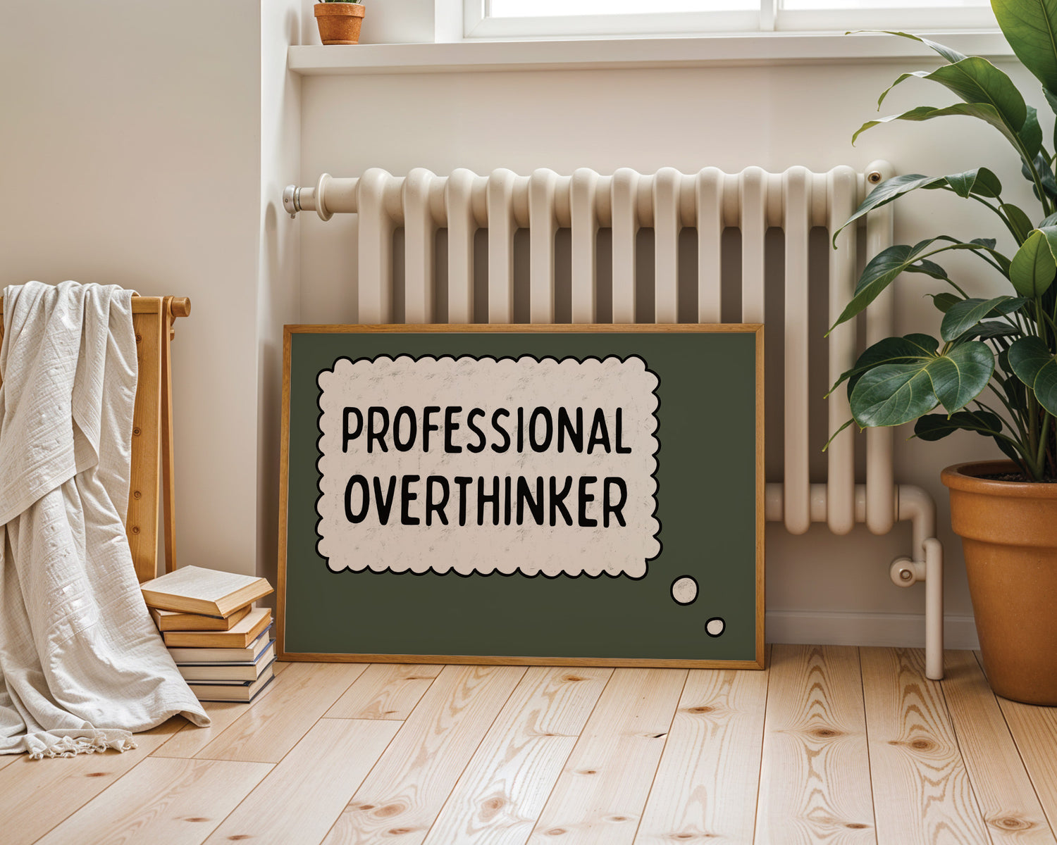 Professional Overthinker Print