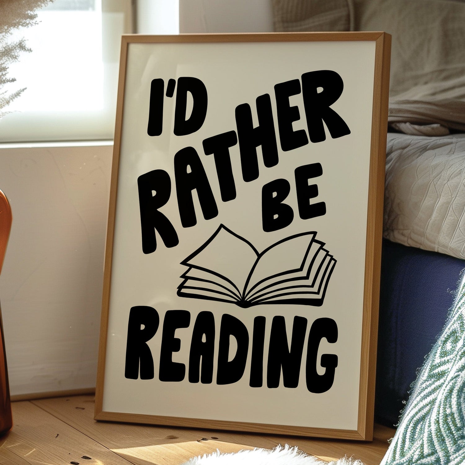 I'd Rather Be Reading Print