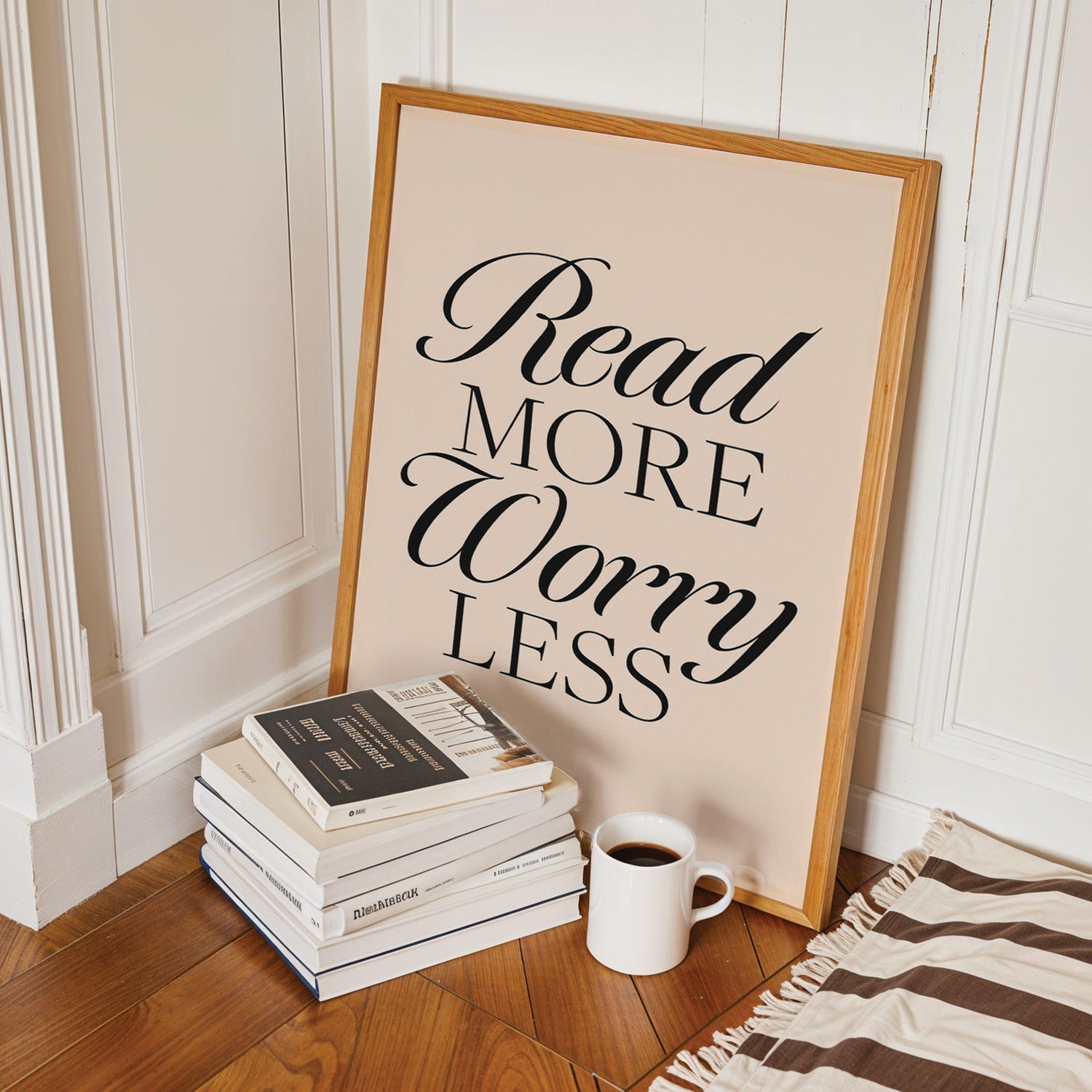 Read More Worry Less Print