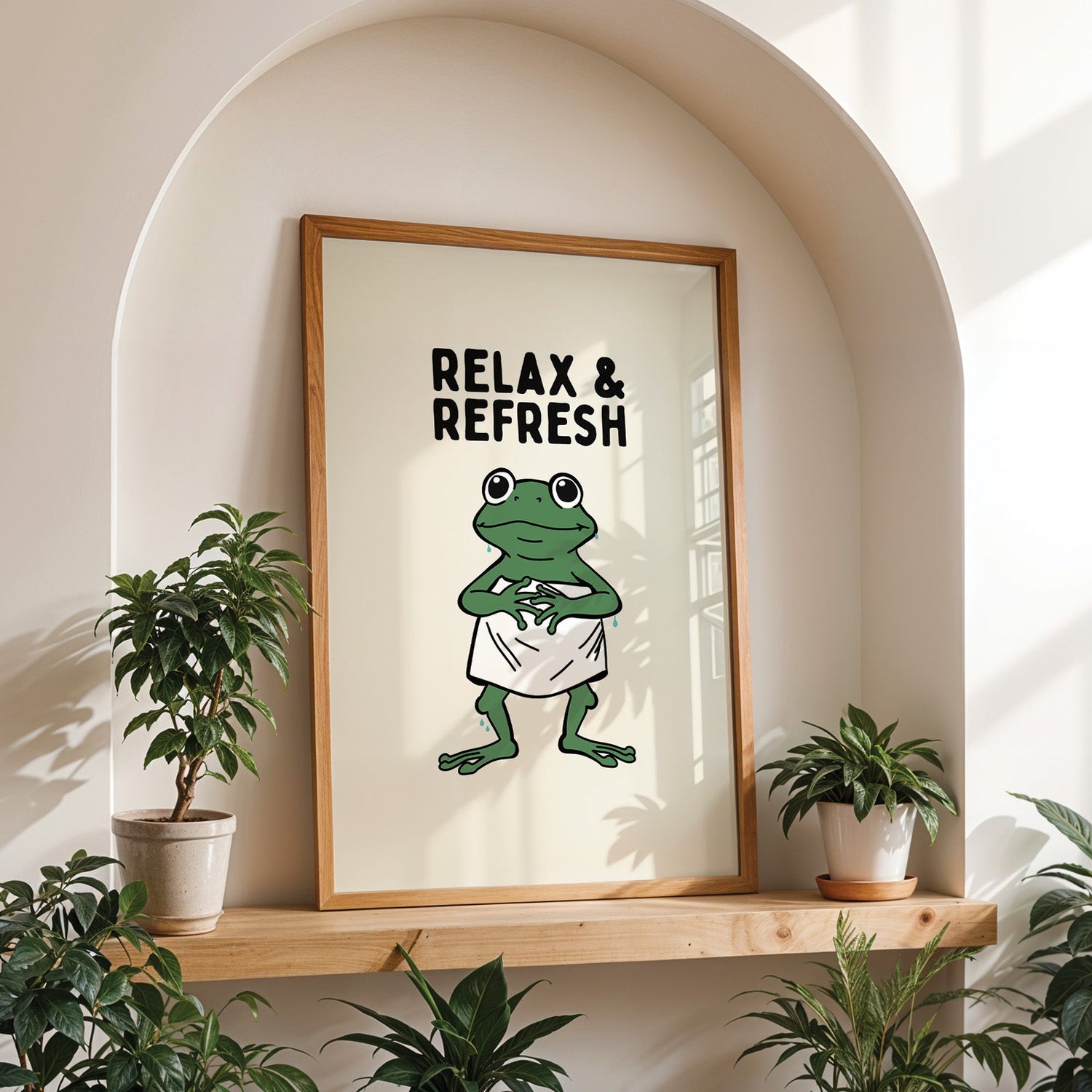 Relax And Refresh Print