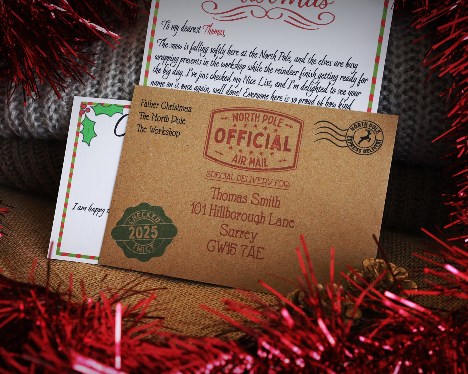 Personalised Letter From Santa