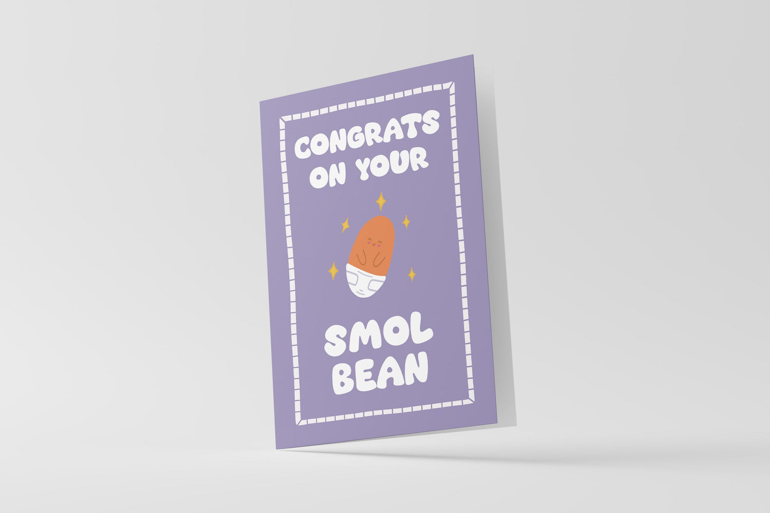 Congrats On Your Smol Bean Card