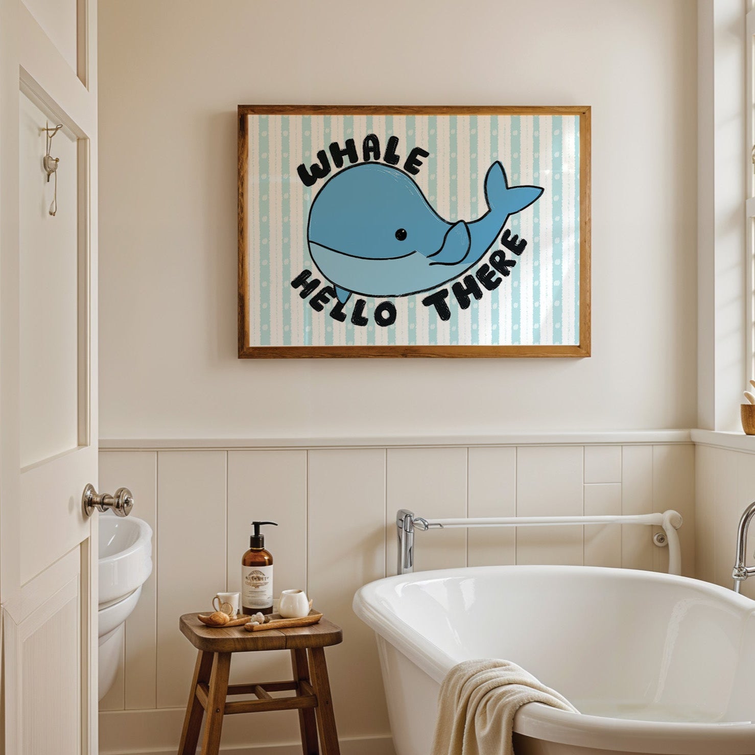 Whale Hello There Print