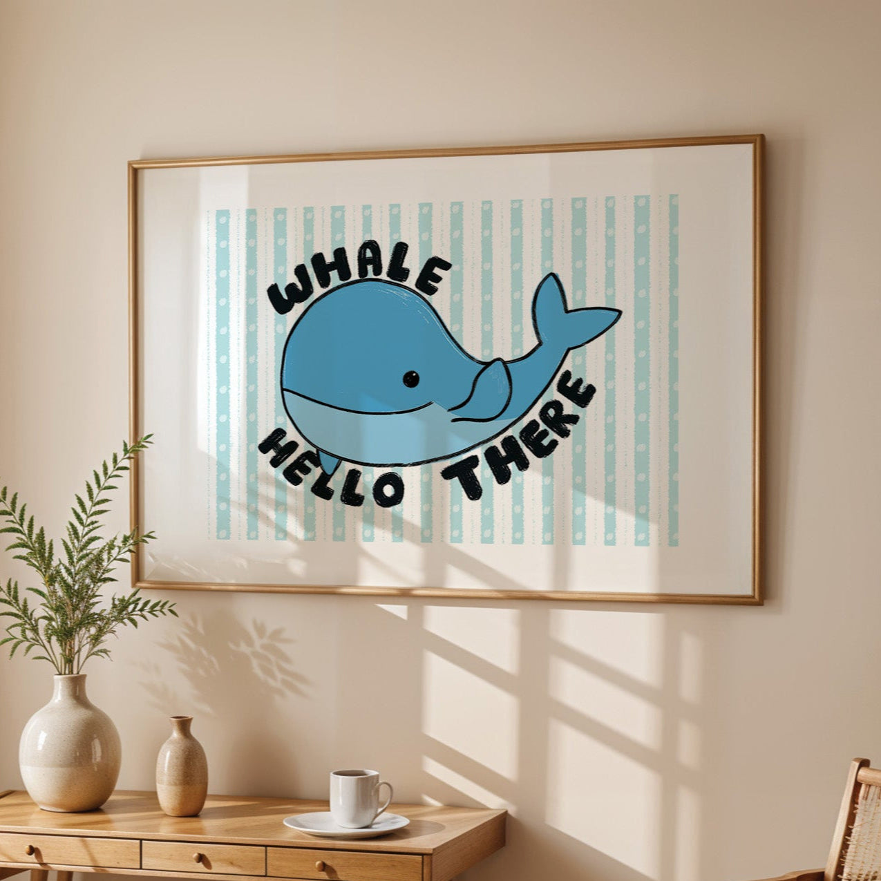 Whale Hello There Print