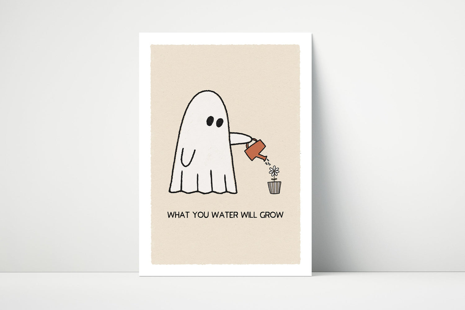 What You Water Will Grow Ghost Print