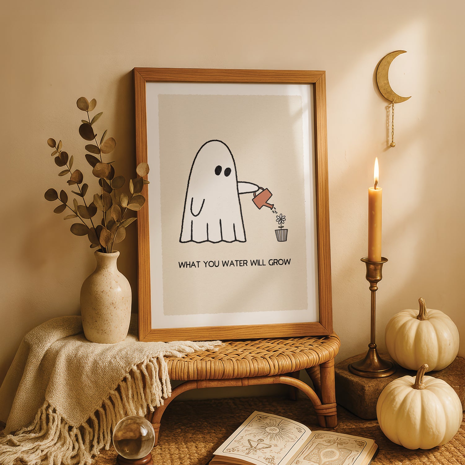 What You Water Will Grow Ghost Print