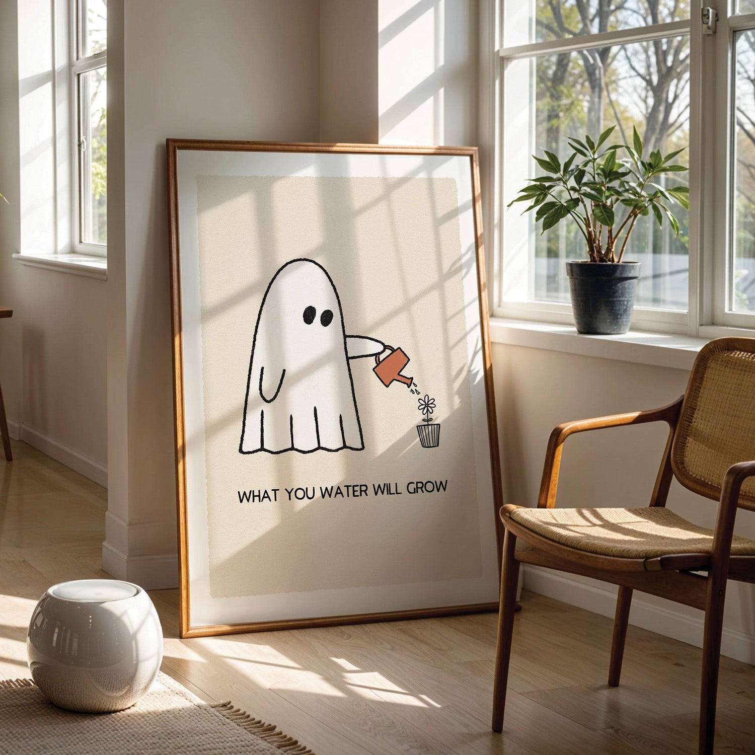 What You Water Will Grow Ghost Print